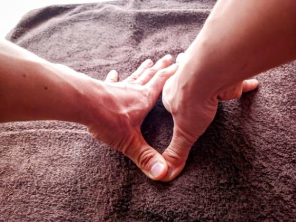 整体でのぎっくり腰施術