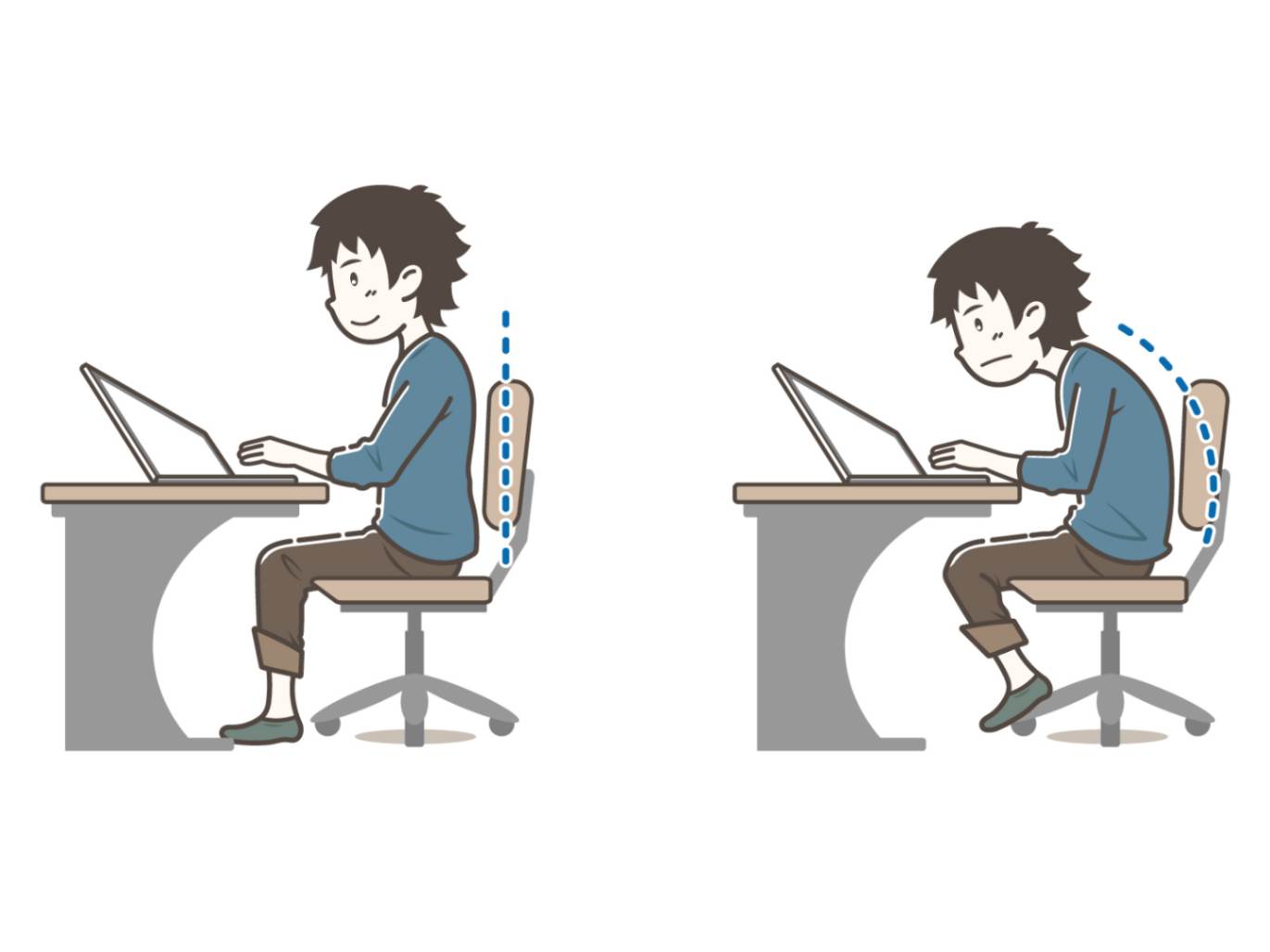 ストレートネックの改善方法